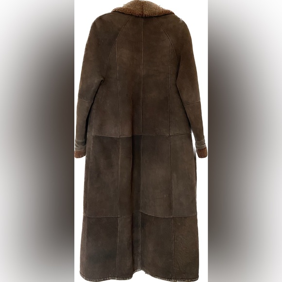 VERY GOOD DEAL!!!🔥 Beautiful AUTHENTIC Dominic Bellissimo Shearling Long Coat - Picture 3 of 13